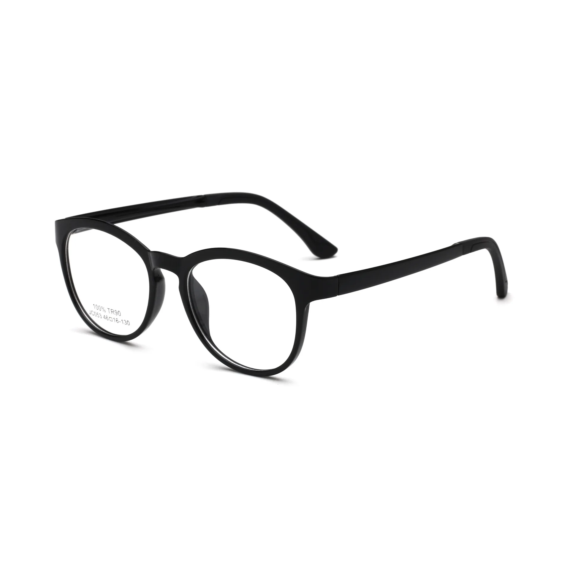 Oolo ou 053 ультра-легкие очки для подростков TR90, очки для близорукости, фиксирующее устройство, стиль, очки в большой оправе для девочек