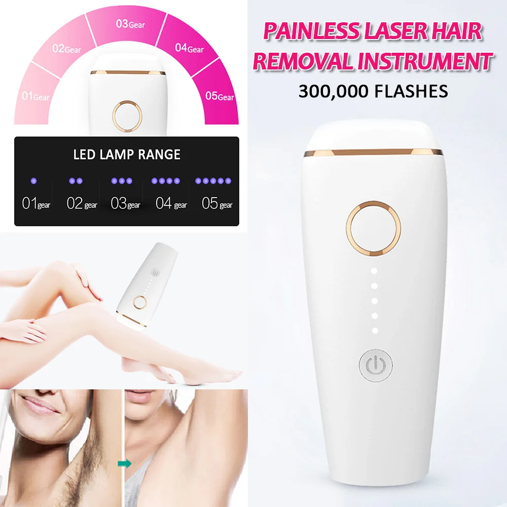 

Laser Depilator IPL Epilator Permanent Hair Removal Touch Body Leg Bikini Trimmer Photoepilator For Women