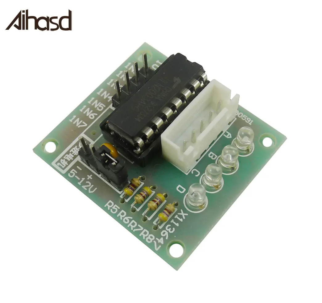 ULN2003 шаговый двигатель драйвер платы тестовый модуль для Arduino AVR SMD | Электронные