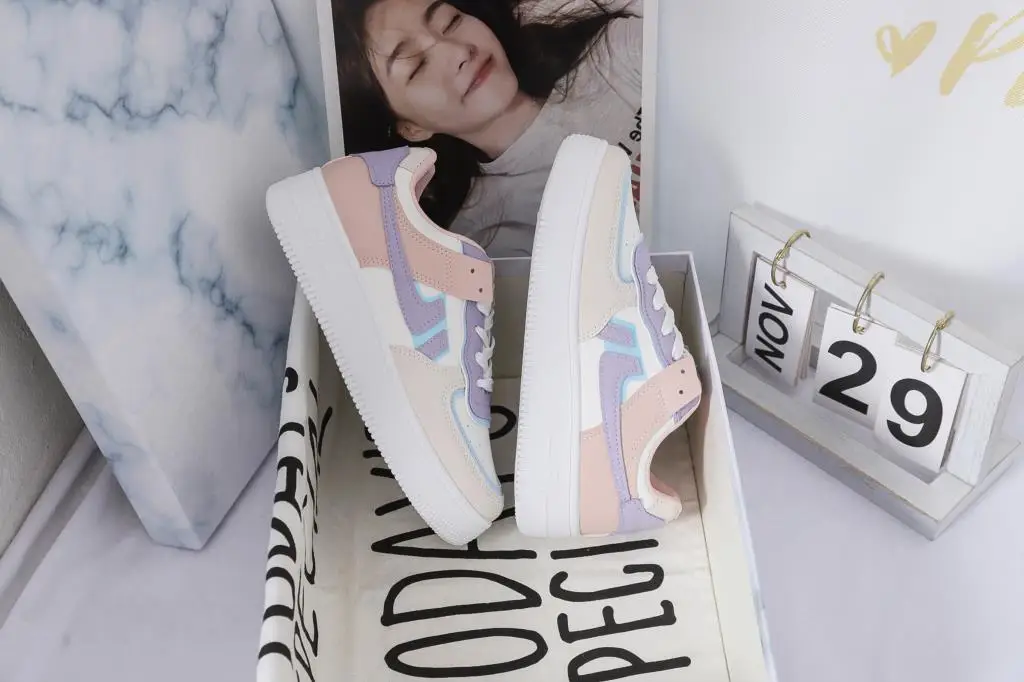 

New white shoes women'S slope heel increase in women'S shoes casual shoes able and comfortable women'S shoes /CF001