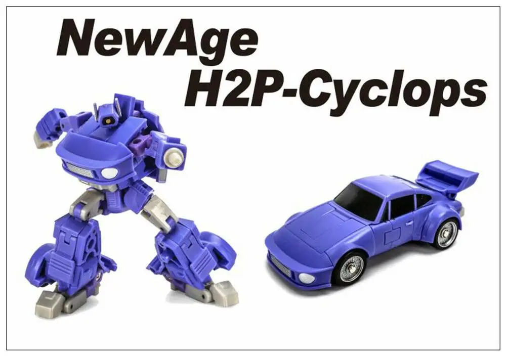 

New Transformation Action figure toy Newage NA H2P Cyclops mini Shockwave