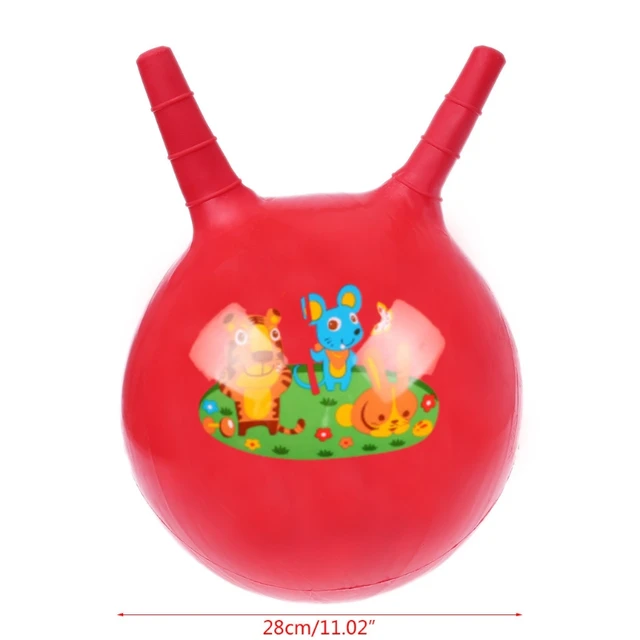 New 11in Inflatable Jump Ball Hopper Bounce Retro Ball Kids Baby Toy Balls Drop Ship 6