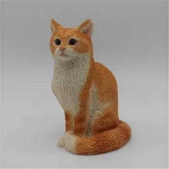 

Simulation animal Cute Little cat Kawaii Table setting Action Figure Collectible Model Toy gift P1814