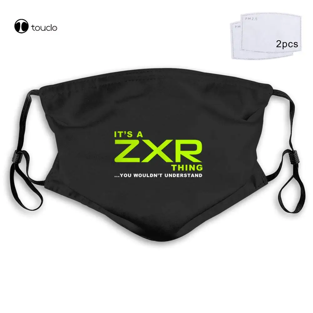 It's A ZXR Thing Superbike 400 Motorcycle Bikes Motorbike Racings Face Mask Filter Pocket Cloth Reusable Washable | Аксессуары для