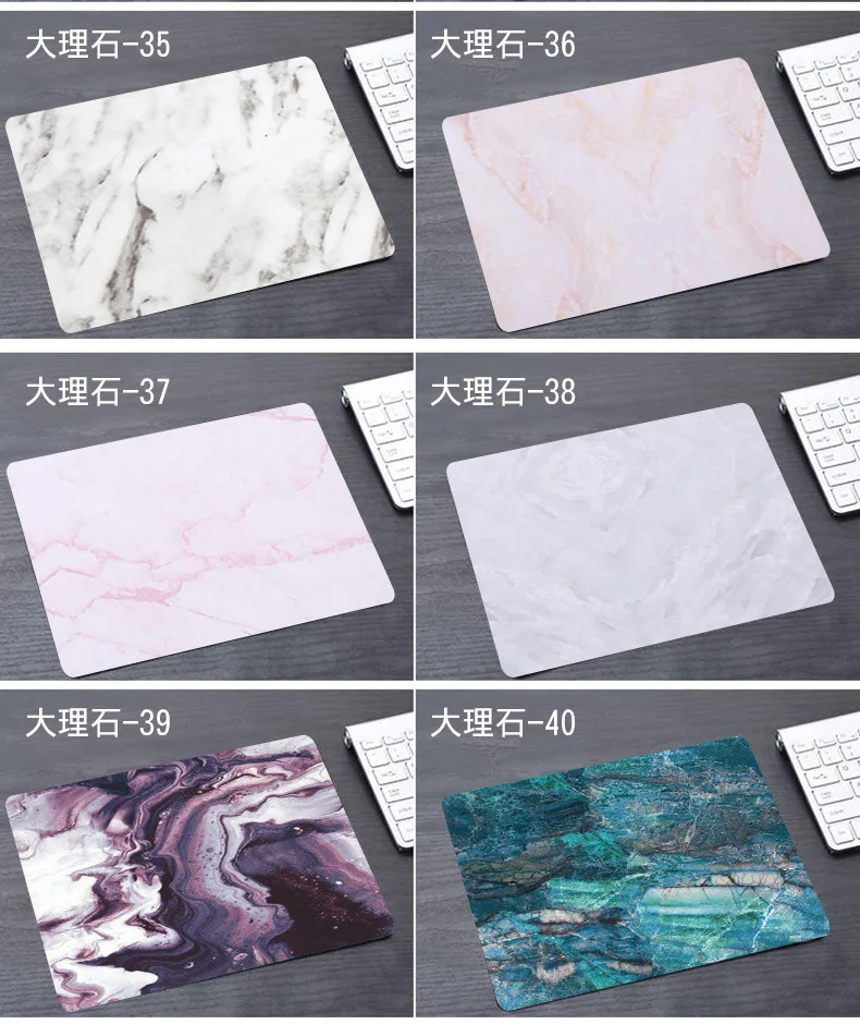 Marble Office Desk Mat Office Desk Accessories School Supplies Office Desk Organizer High Quality Office Mouse Desk Tools