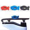 Ice Skating Edge Blade Sharpener Two-Sided Diamond Material Hand Held Pattern Knife Skate Sharpening Tool with Key Chain G99D 2