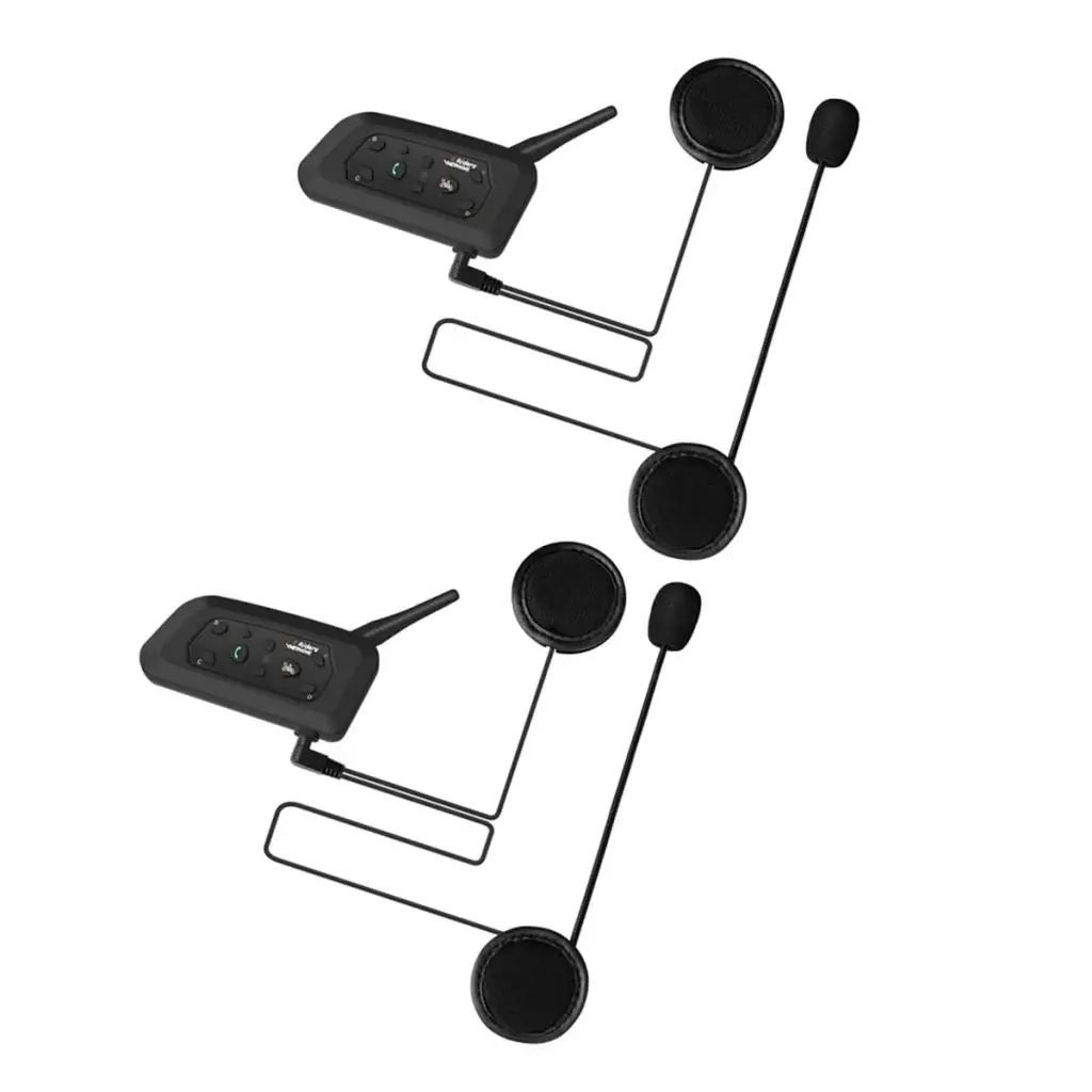 2 штуки 1200 м мотоцикл Bluetooth 3,0 гарнитура беспроводная система связи
