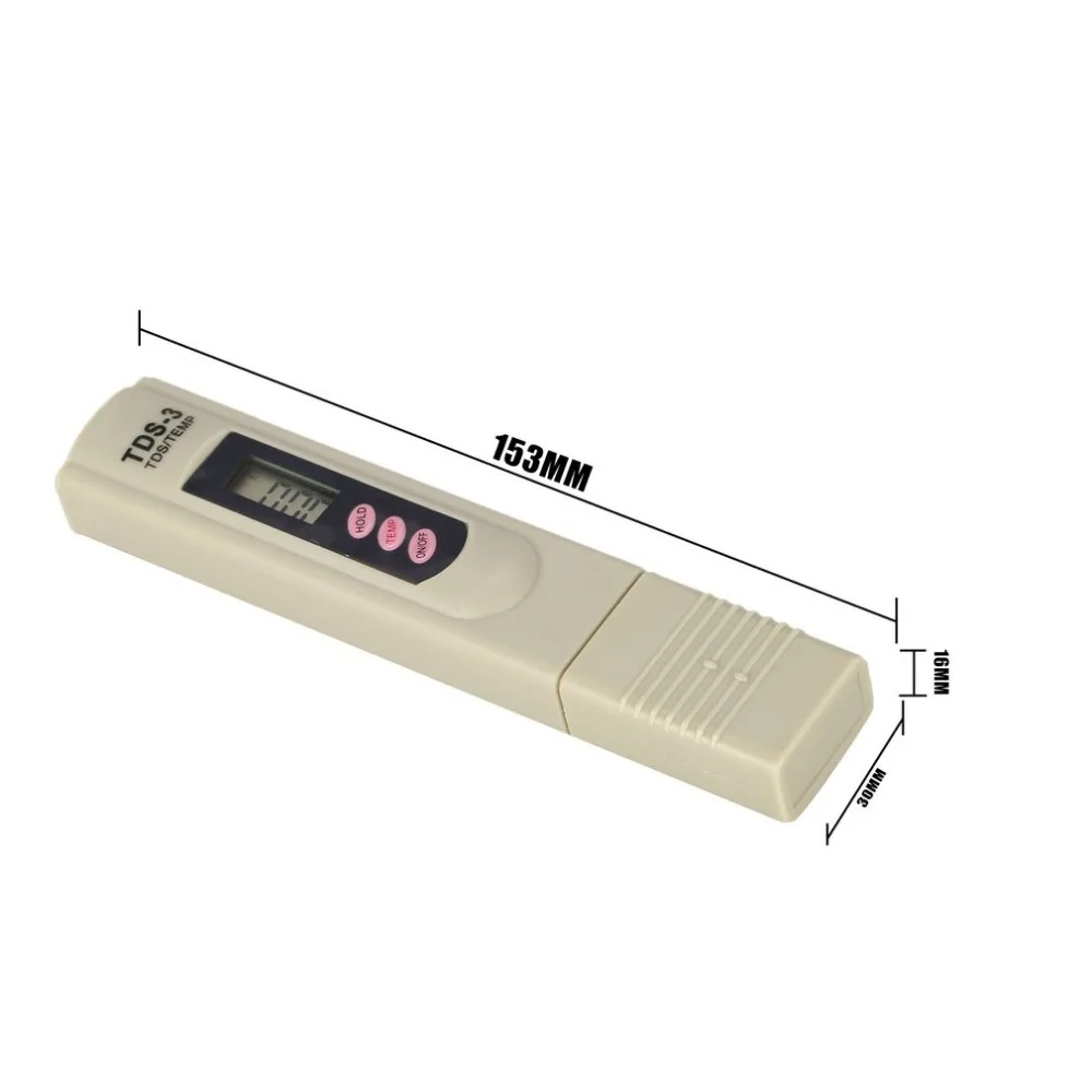 TDS метр тестер Портативный Ручка цифровой 9999pm Высокоточный фильтр для измерения чистоты воды качество монитор детектор