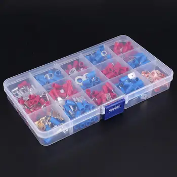 

300Pcs/Set Cable Terminal Cable Tube Terminal Wire Connection Hand Tools Portable Crimping Pliers Metal Practical