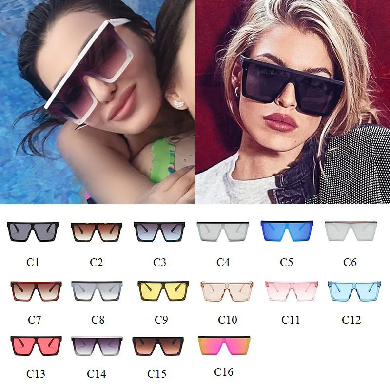 Rectangle Shades For Women Wholesale Square Sunglasses Women Retro One