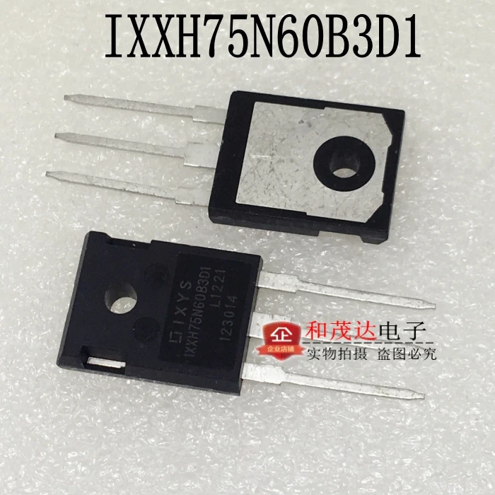 2шт/IXXH75N60B3D1 600V75A TO-247