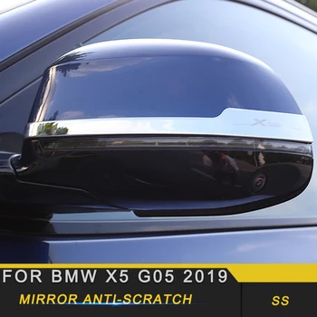 

For BMW X5 G05 2019 Car Styling Rearview Mirror Anti-scratch Protector Cover Trim Frame Sticker Exterior Accessories