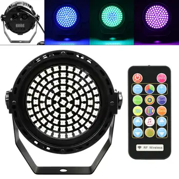 

91 LED 20W Colorful Mini Strobe Stage Effect Light Round Flash Light DMX-512 Signal Control RDM Remote Control for Disco DJ Club