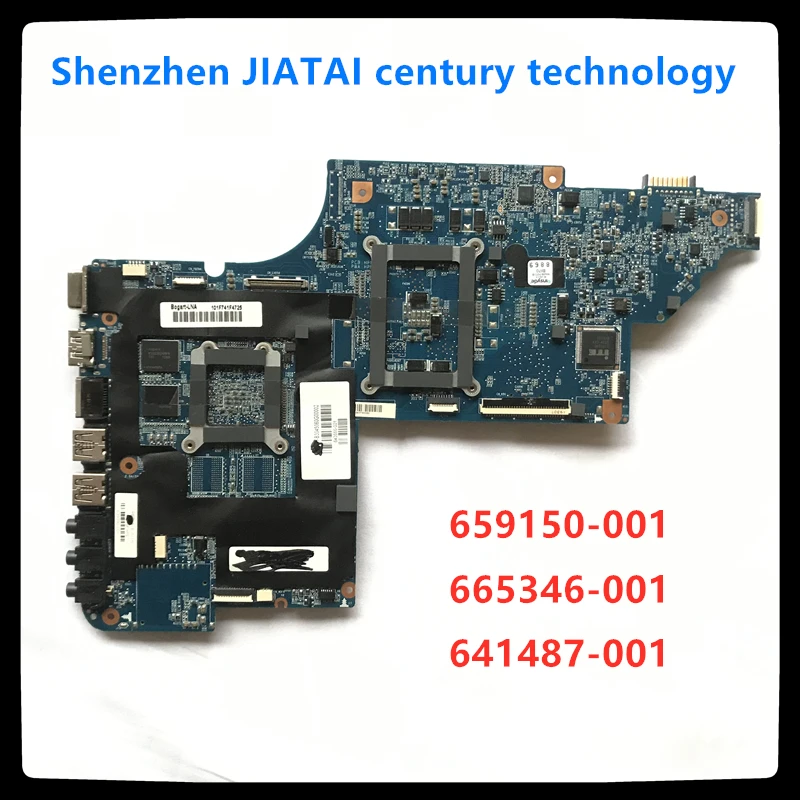 Оригинальная материнская плата для ноутбука 659150-001 639390-001 для hp Pavilion DV6-6000 DV7-6000 материнская плата DDR3 HD6470M 1G протестированная
