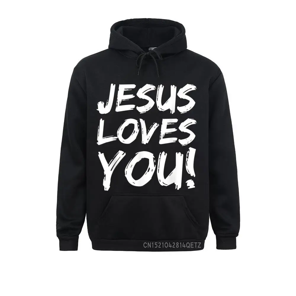  Women Long Sleeve Christian Evangelism Gift for Men Jesus Loves You T-Shirt__B9803 Sweatshirts Casual Hoodies Prevalent Sportswears Christian Evangelism Gift for Men Jesus Loves You T-Shirt__B9803black