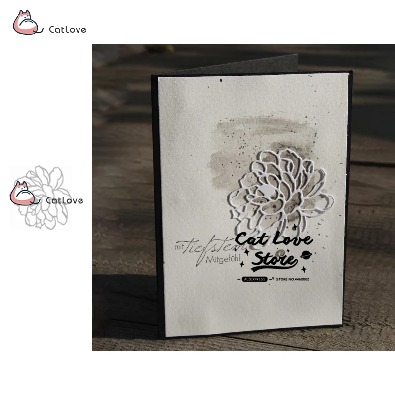 

Flower Plant Metal Cutting Dies Stencils For DIY Scrapbooking Paper Card Decorative Craft Dies Embossing Die Cuts New 2019