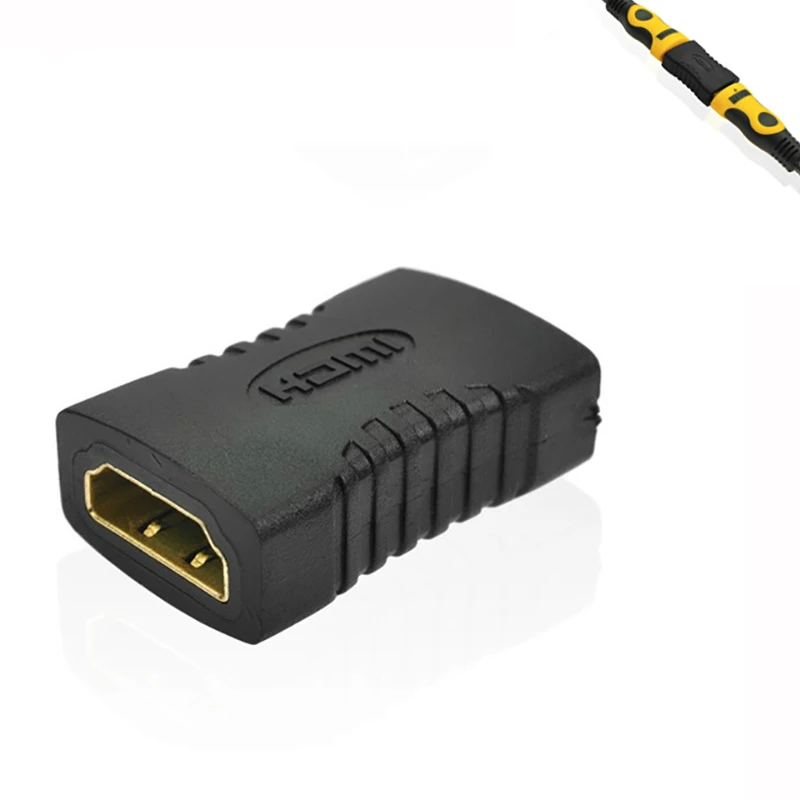 Cable-Cord Converter Extension-Adapter Female-Connector-Extender Hdmi-Compatible 1080P