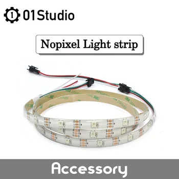 

01Studio Nopixel Light Strip LED WS2812B 100cm 1m 30 Leds Color MicroBit MicroPython Accessory