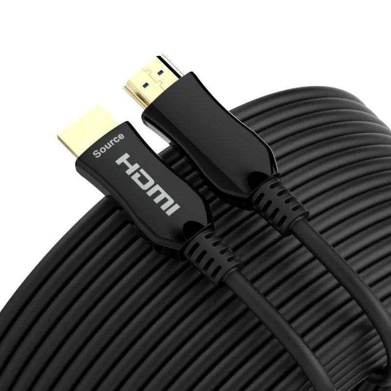Кабель HDMI оптоволоконный кабель 2 0 4K 60 Гц 3D 5 м 10 15 20 30 40 50 100 для HD TV LCD ноутбука PS4