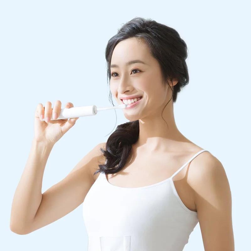 Xiaomi DOCTOR BET-C01 акустическая электрическая зубная щетка эффективная Водонепроницаемая Портативная зарядка Беспроводная зубная щетка высокое качество белая