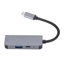 3 в 1 концентратор Tpye-C к Micro USB 3,0 2,0 HDMI Thunderbolt сплиттер адаптер совместимый для MacBook Pro для samsung