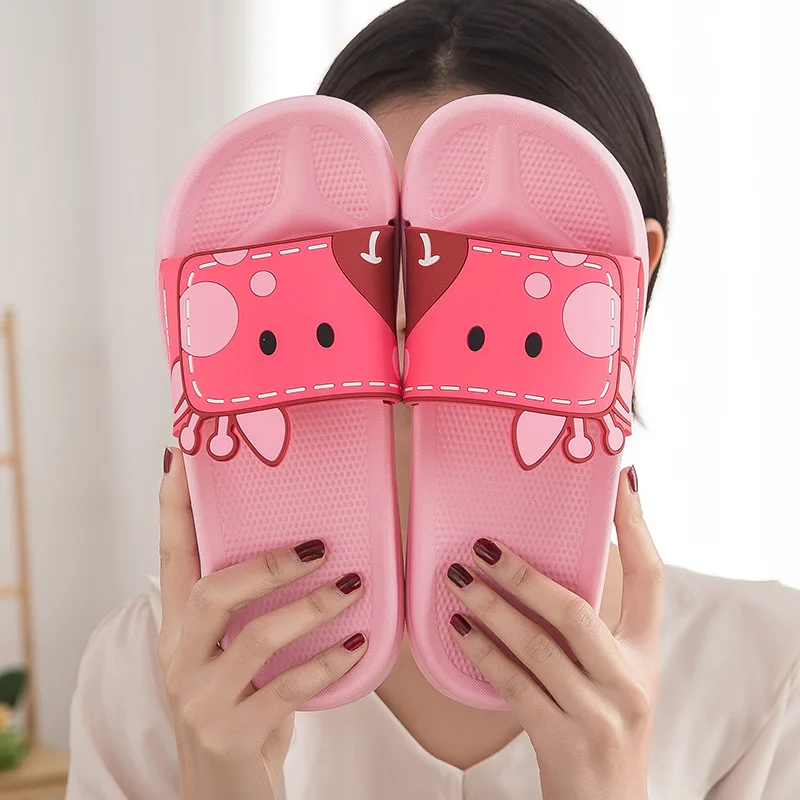 

Slipper women's summer bathroom non-slip indoor bath home cute four seasons universal home men cool slippers eva wear-resistant