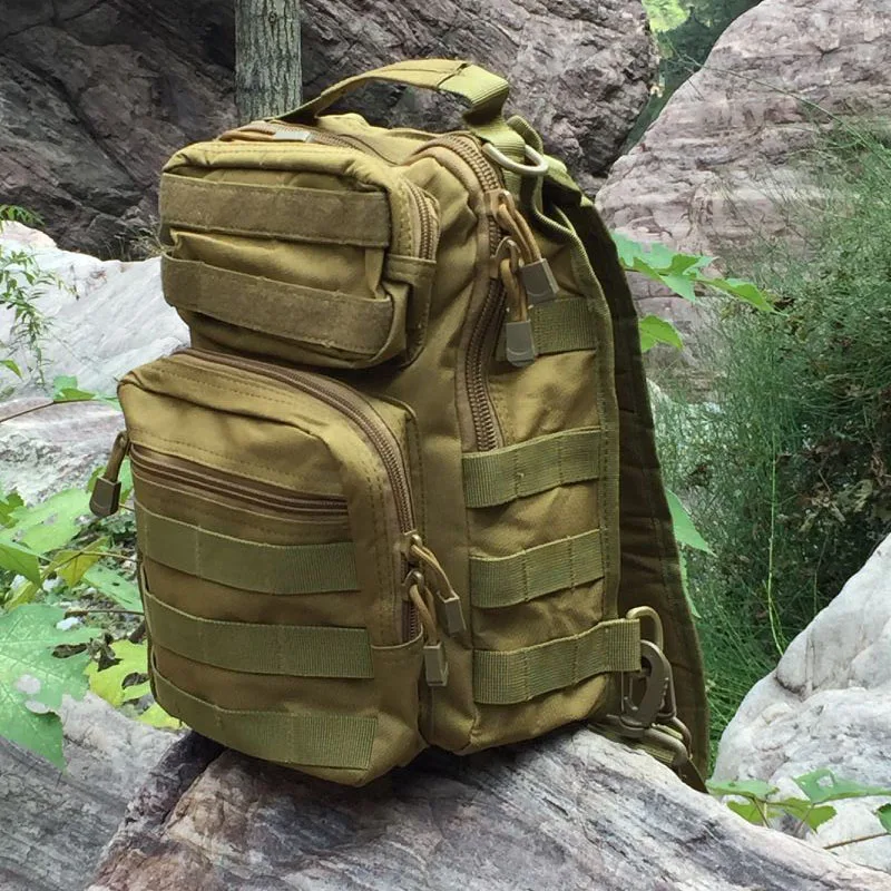 Тактическая сумка на плечо армейский Военный Слинг Рюкзак Molle охотничий рюкзак для путешествий походная сумка через плечо камуфляжная сумка Mochila Tactica