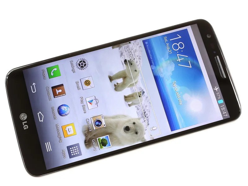  100% original LG G2 D802 Quad-core 2GB RAM 32GB ROM 13.0 MP 4G WIFi NFC Cellphone Free shipping