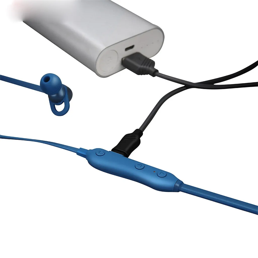 Новые Bluetooth наушники магнитные Беспроводные наушники с шейным ободом bluetooth Наушники Hi-Fi стерео гарнитура с микрофоном 1210#2