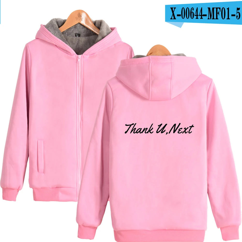 Ariana grande thank you next Idol, парки на молнии, новинка года, популярные уличные парки свободного покроя в стиле Харадзюку - Цвет: Pink
