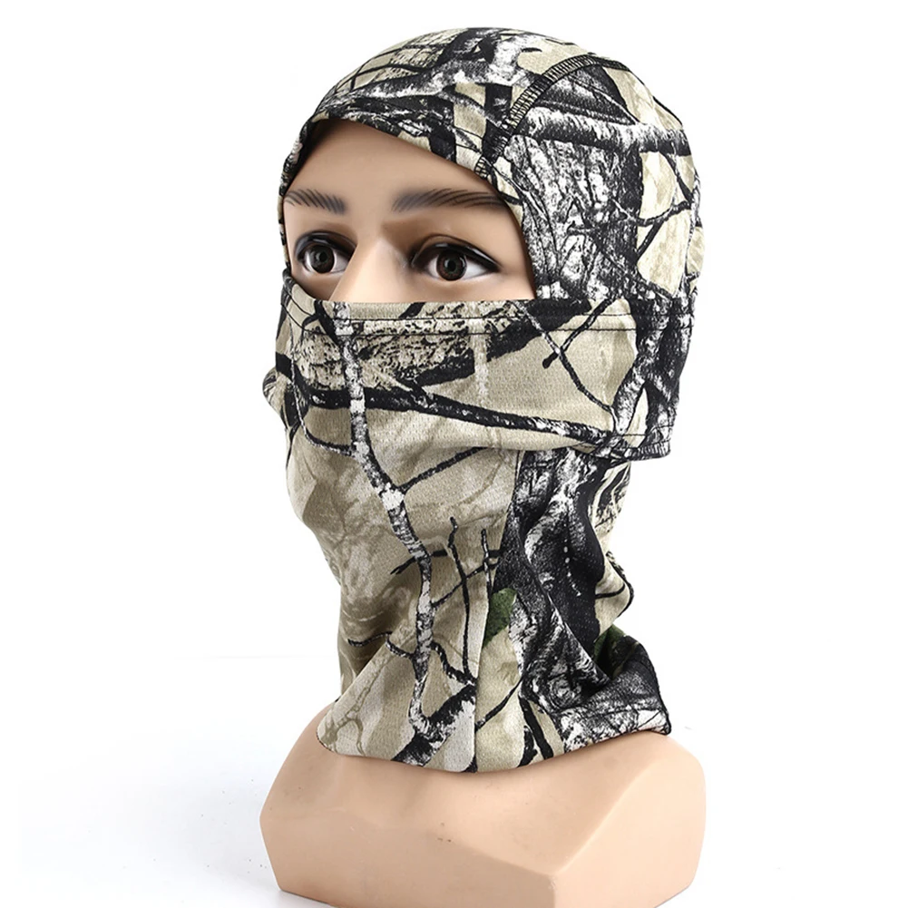Охотничья камуфляжная маска с капюшоном, тактическая Балаклава, лыжная маска для всего лица, армейская Военная Тактическая Солнцезащитная маска, велосипедная маска, маска