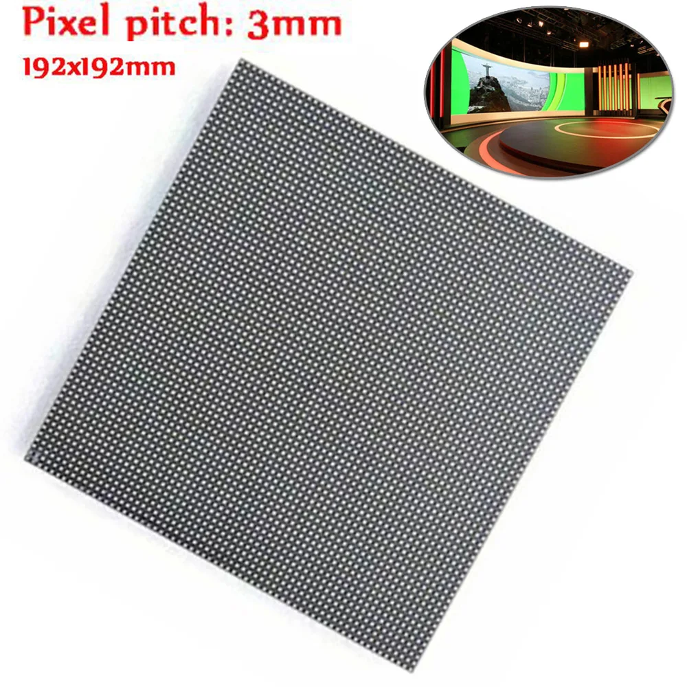 P3 PH3 Крытый 64*64 пикселей RGB полноцветный светодиодный модуль дисплея Панель экрана абсолютно и высокое качество