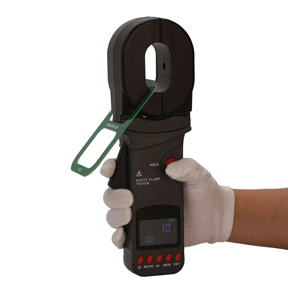FR2000A+ Clamp Ground Resistance Tester with Loop resistance test range to 200ohm