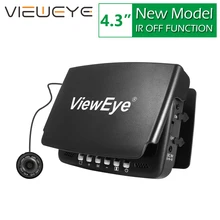 4,3 дюймов 1000TVL подводный рыболокатор рыболовная камера 8 шт. инфракрасный светодиодный светильник для камеры Функция выключения рыболокатор IP68 водонепроницаемый