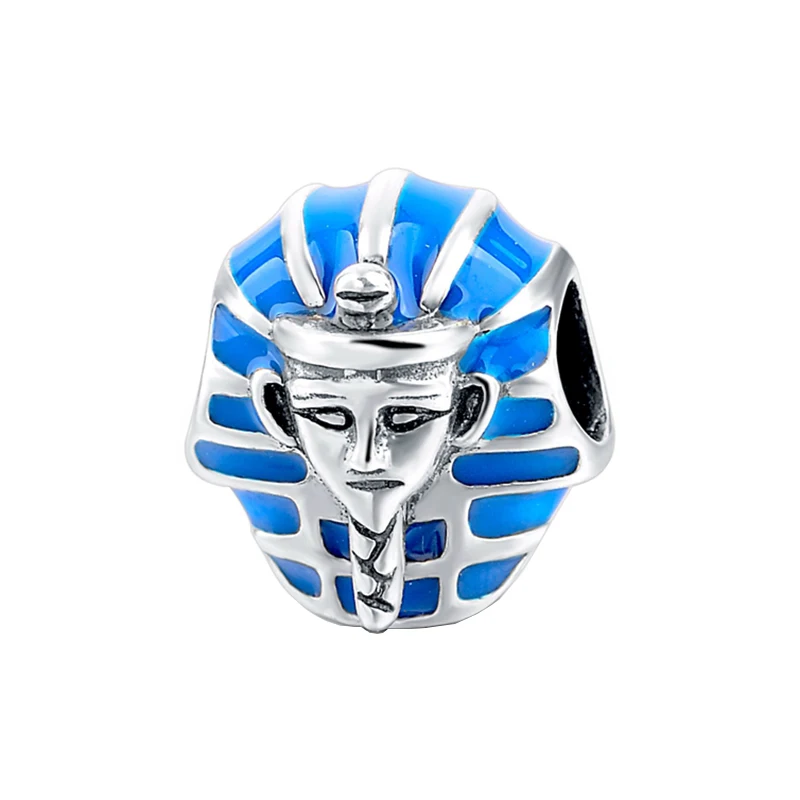 

XiaoJing Authentic 925 Sterling Silver Charms Sphinx Egypt Beads Fit Pandora European Bracelet for Women DIY Jewelry Gift 2019