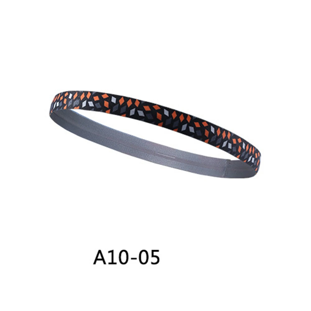 Спортивные резинки Sweatband абсорбент лента для волос для йоги бег на открытом воздухе фитнес крутая бандана анти пот лента для волос головная повязка с принтом