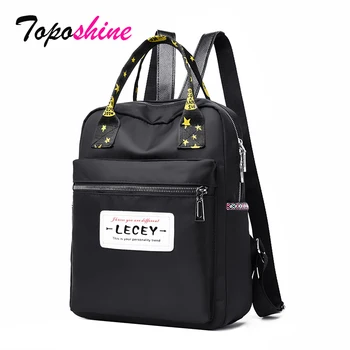

Toposhine Oxford Women Backpacks Soft Women Backpack Small Girl School Bag Top Quality 4 Color Lady Travel Backpacks Drop Ship