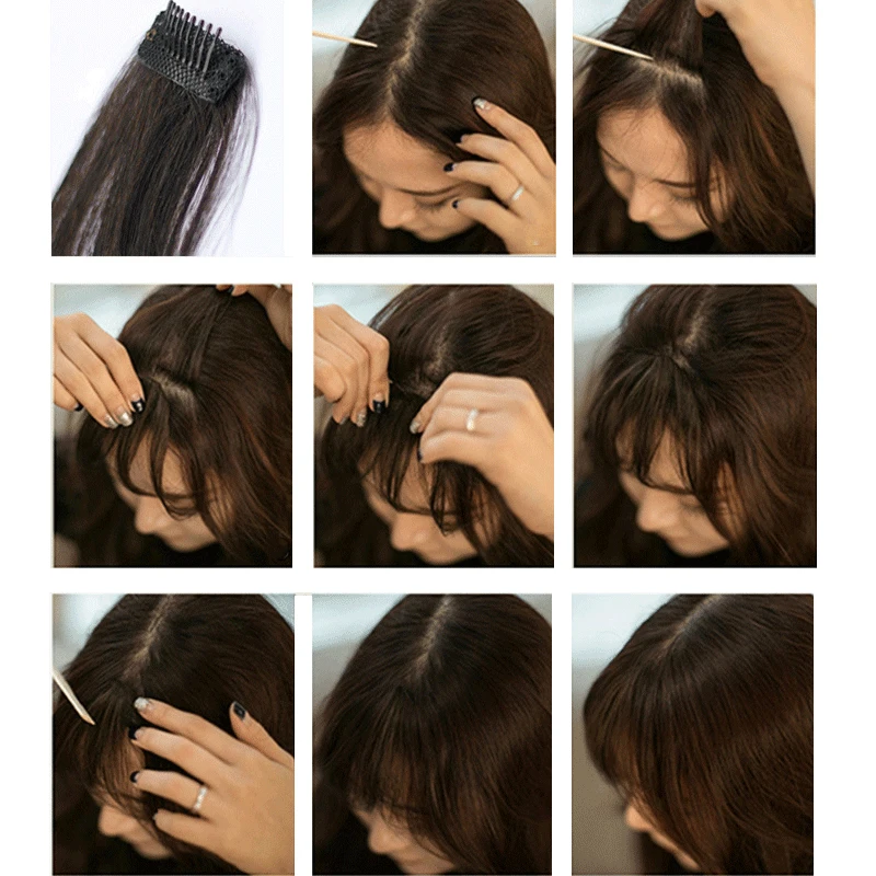 High Quality Apliques e perucas