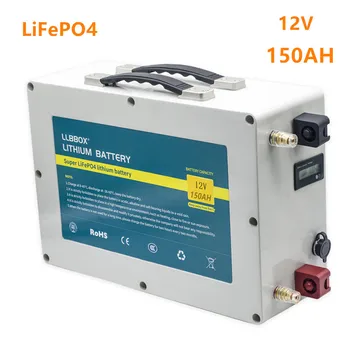

12v Lifepo4 150ah battery pack lifepo4 12V lithium battery pack built-in BMS for inverter,electric motor of the boat