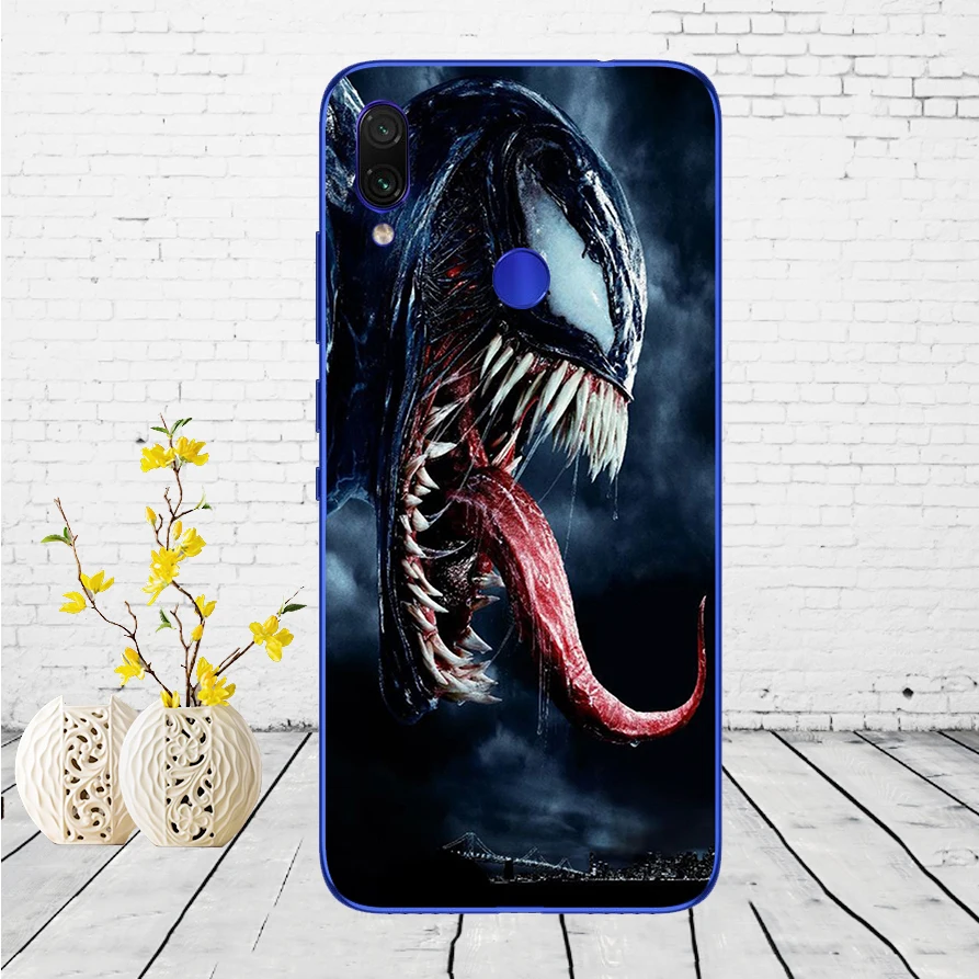 Чехол для Xiaomi Redmi Note 7, силиконовый чехол для Xiaomi Redmi Note 7, задняя крышка, чехол для Redmi Note 7, чехол для телефона - Цвет: C55