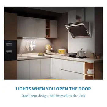 

Infrared Induction Lamp Sensor Light Night Light Bar Portable Super Bright PIR Motion USB Charging 60LED Energy Saving