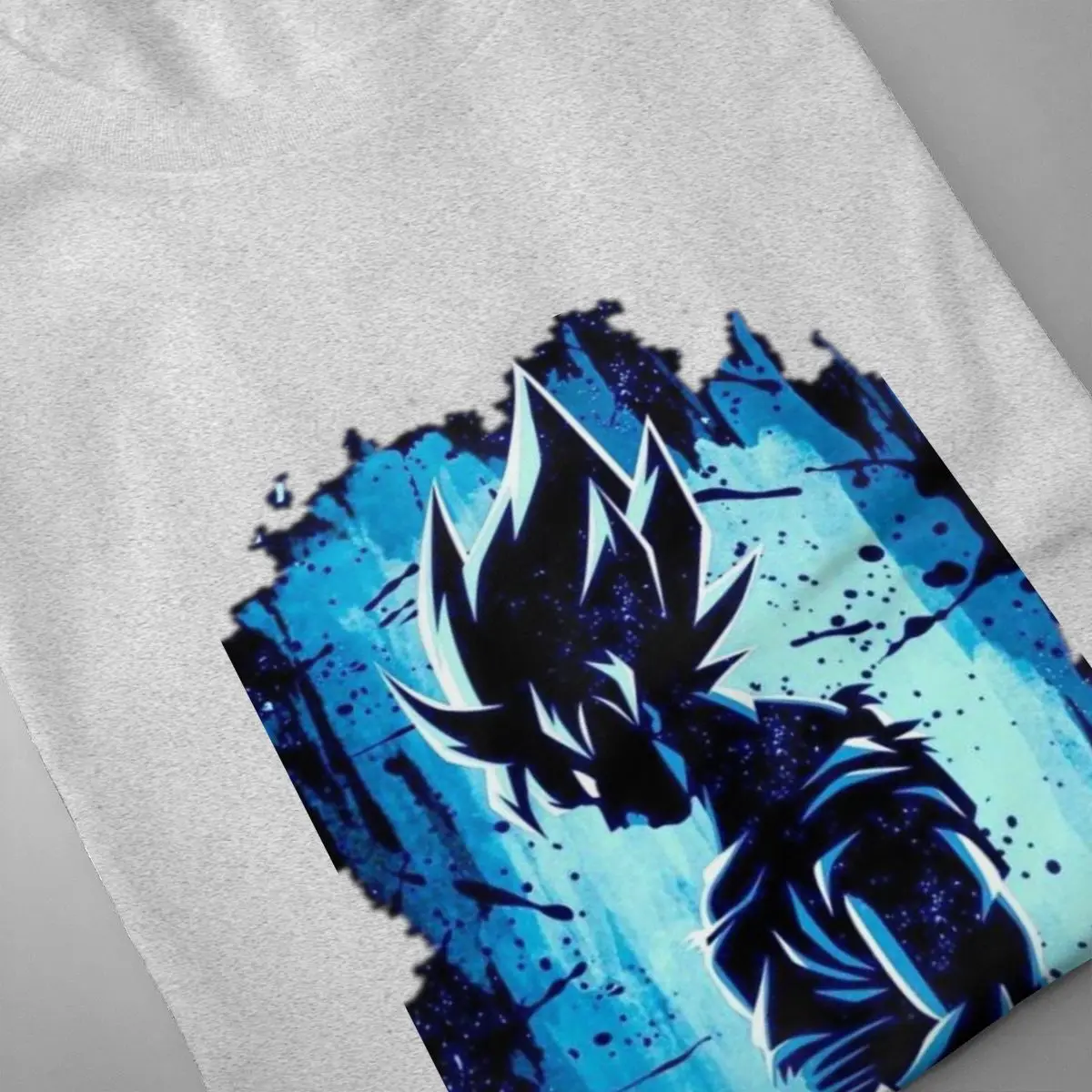 100% cotton Cool Dragon Ball Wukong print casual mens o-neck t shirts creative Men's Short Sleeve T-shirt