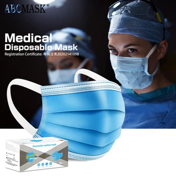 

50pcs Disposable Surgical Mask Face Mouth 3-4 Layer Breathable Protective Mask Anti Dust Fog Filter Medical Masks
