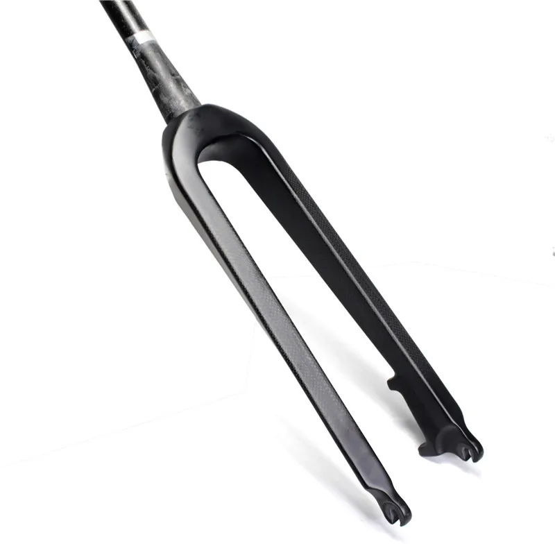 Full carbon bicycle fork hard fork mtb mountain bike tapered forks 26/27.5/29er hard rigid fork