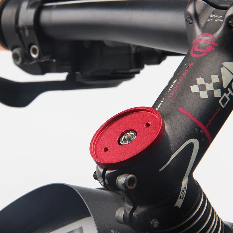  MTB Rennrad Computer GPS Tacho Halter Stem Top Cap Radfahren Stoppuhr Halterung ZH65