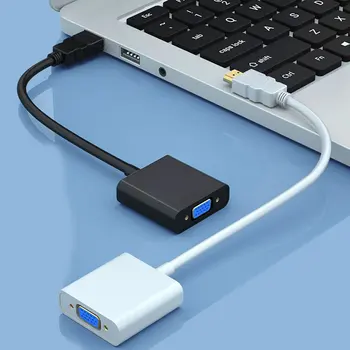 

VGA To HDMI Converter With Audio Computer To Monitor TV Projector VGA To HDMI Computer External Accessories