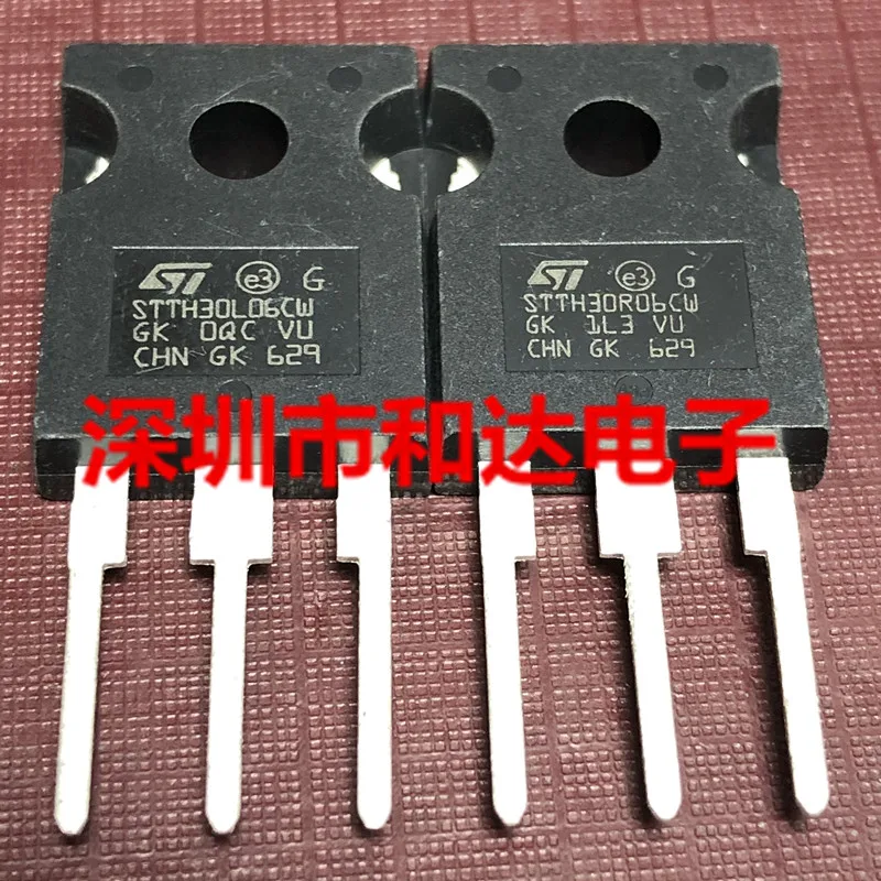 5 шт. STTH30L06CW-247 600V 40A