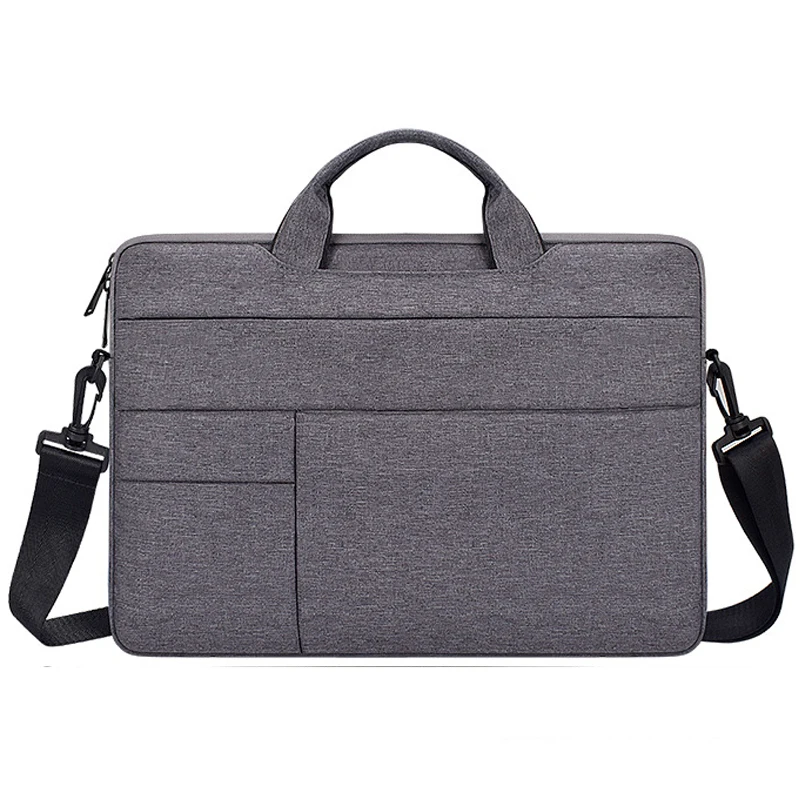 Dark gray with belt Чехол для ноутбука, сумка для Macbook Air 11 Air 13 Pro 13 Pro 15 '', чехол для ноутбука retina 12 13 15, сумка для ноутбука 14" 13," 15,4" 15,6" - Цвет: Dark gray with belt