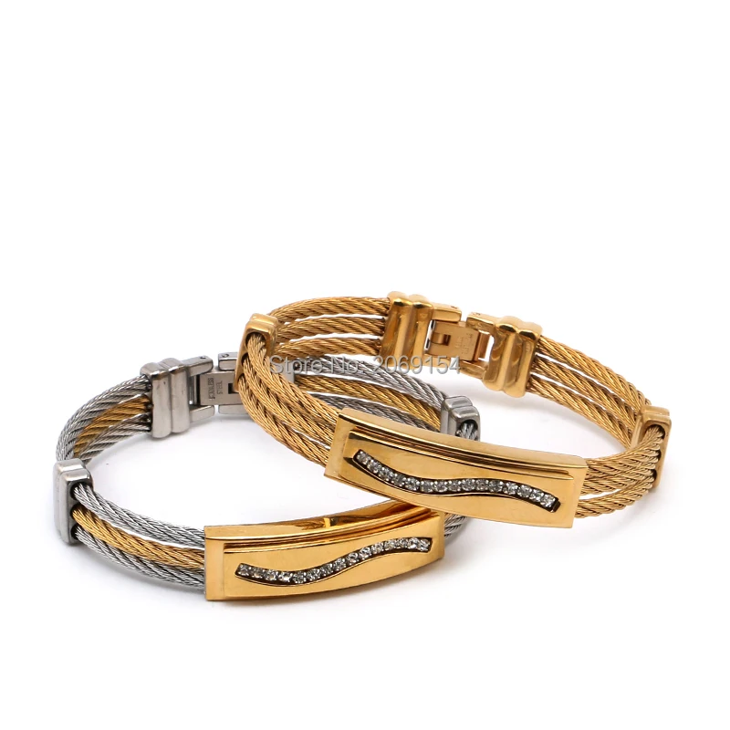 Ювелирные изделия из титановой стали Энергетический Браслет нержавеющей