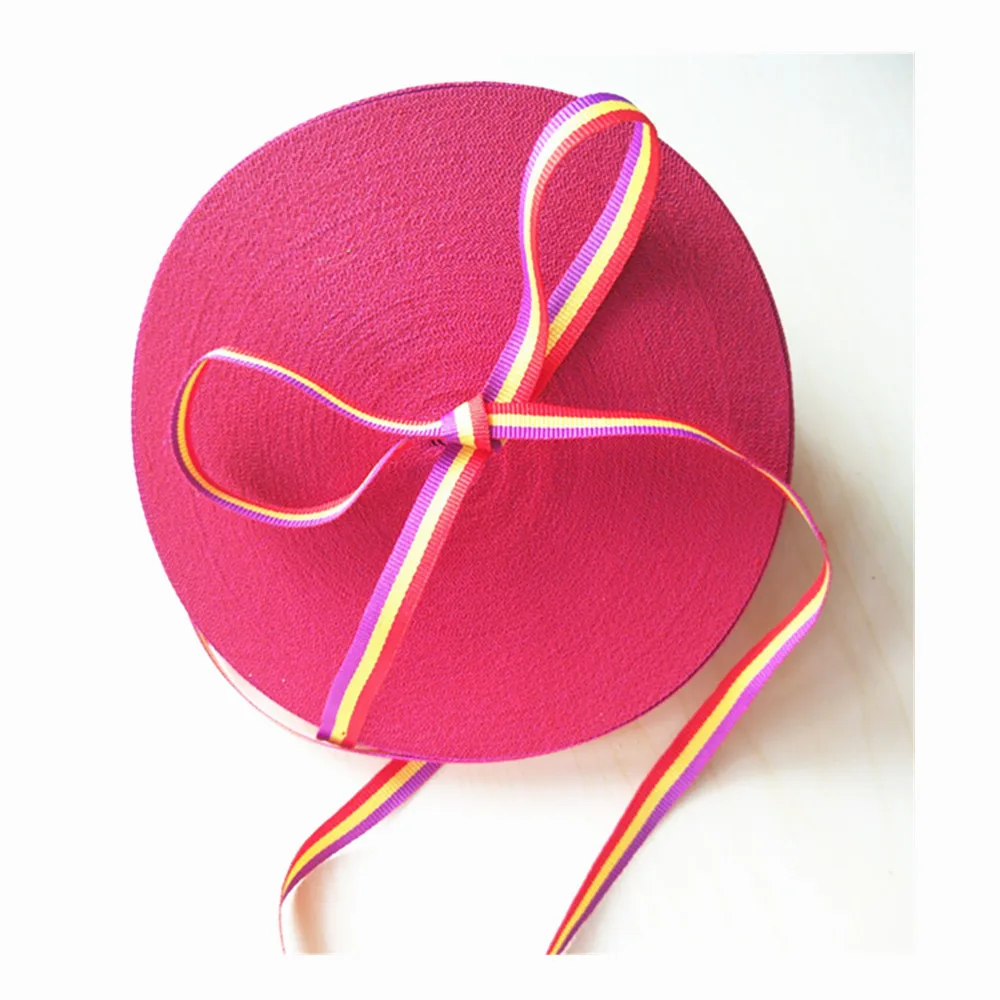 DIY Испания лента для рукоделия браслет 10 мм полиэстерная 50 флаг сада Grosgrain ленты